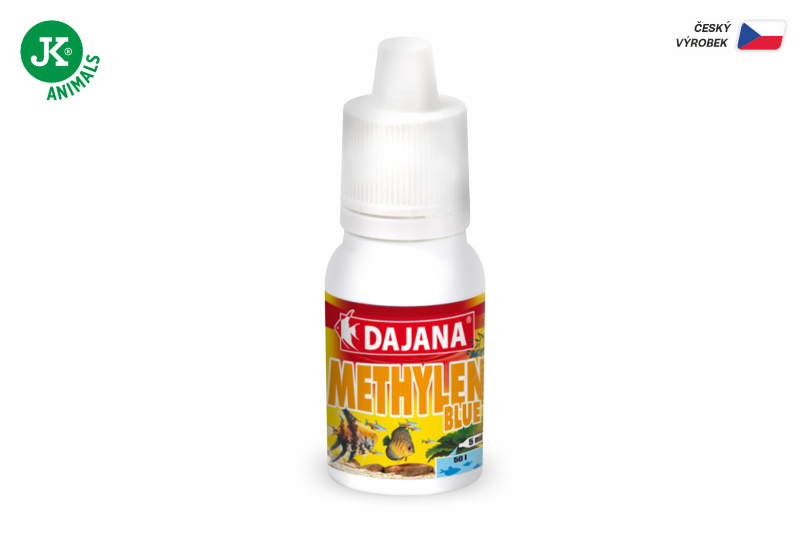 Dajana Methylen Blue, úprava vody – přípravek, 20 ml