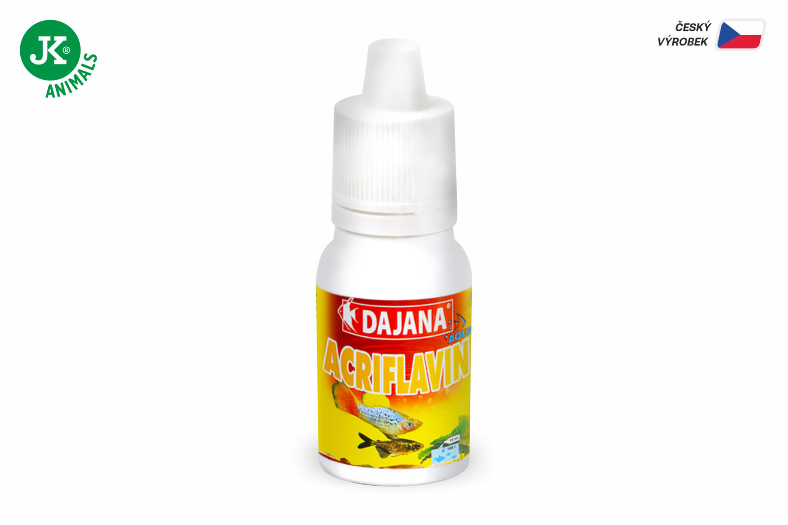 Dajana Acriflavin, úprava vody – přípravek, 20 ml