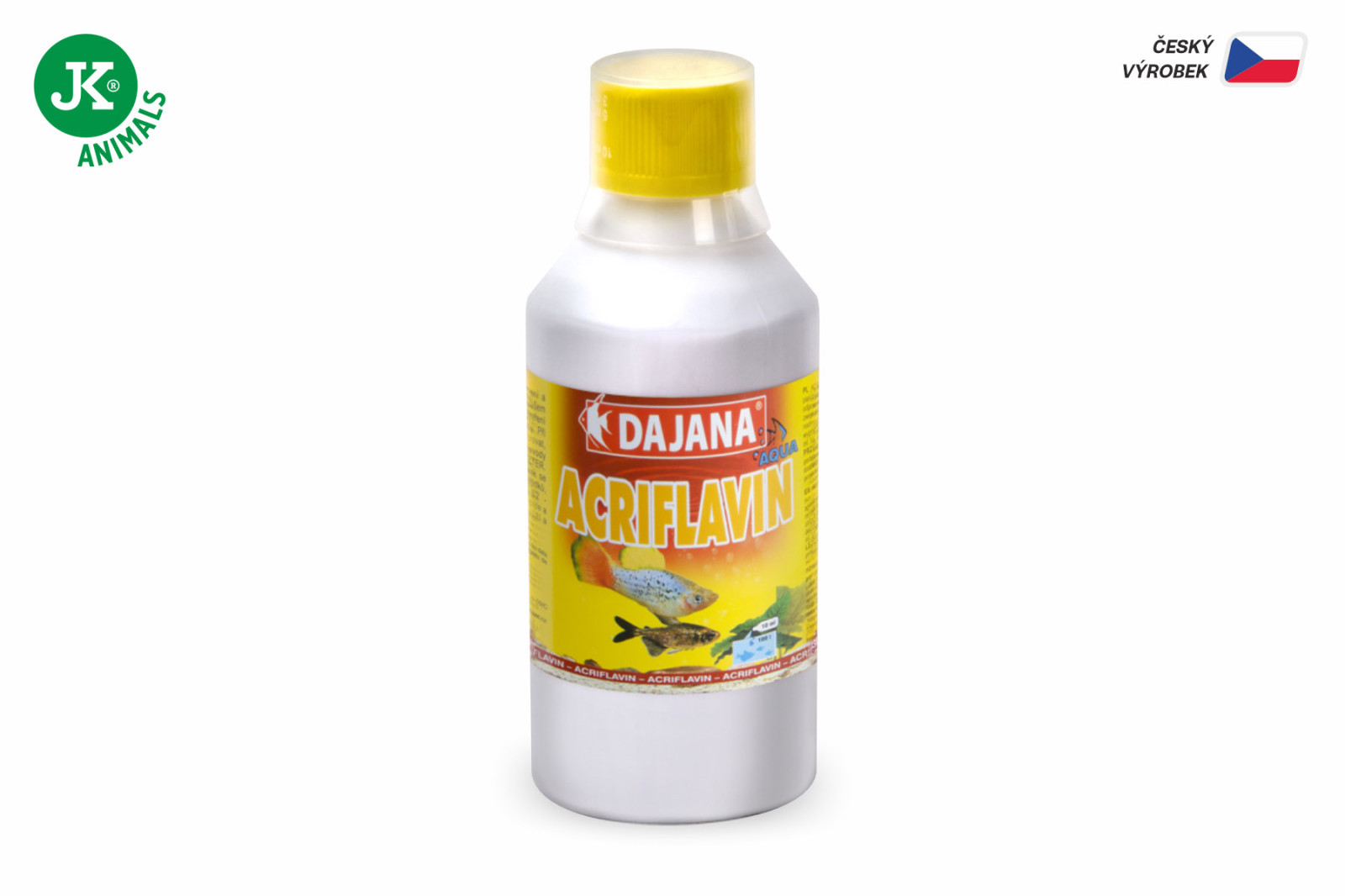 Dajana Acriflavin, úprava vody – přípravek, 250 ml