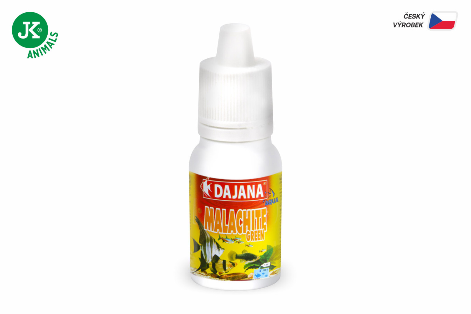 Dajana Malachite Green, úprava vody – přípravek, 20 ml
