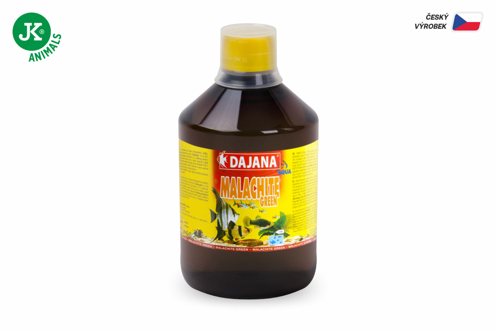 Dajana Malachite Green, úprava vody – přípravek, 500 ml