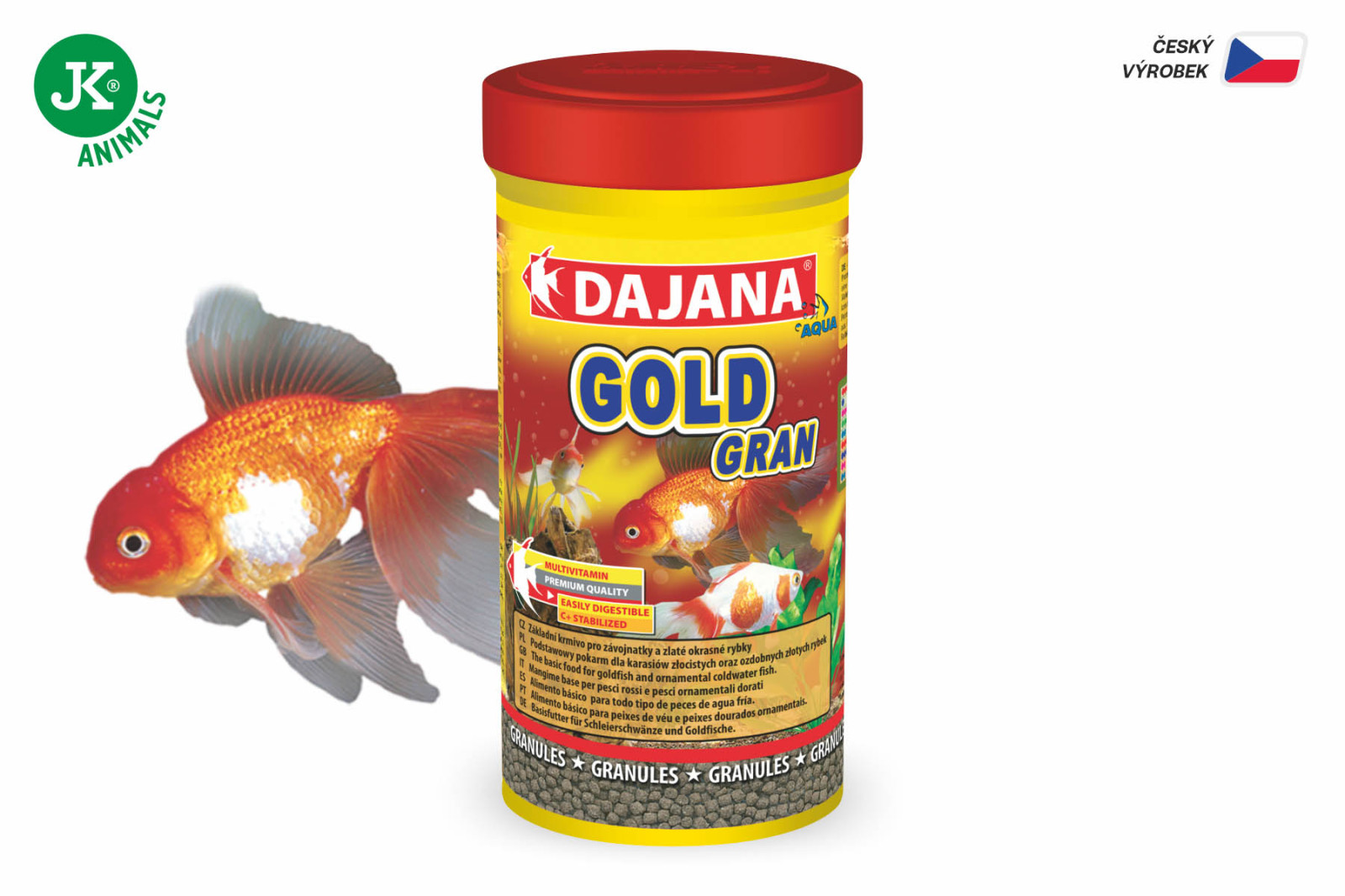 Dajana Gold Gran, granule – krmivo, 100 ml