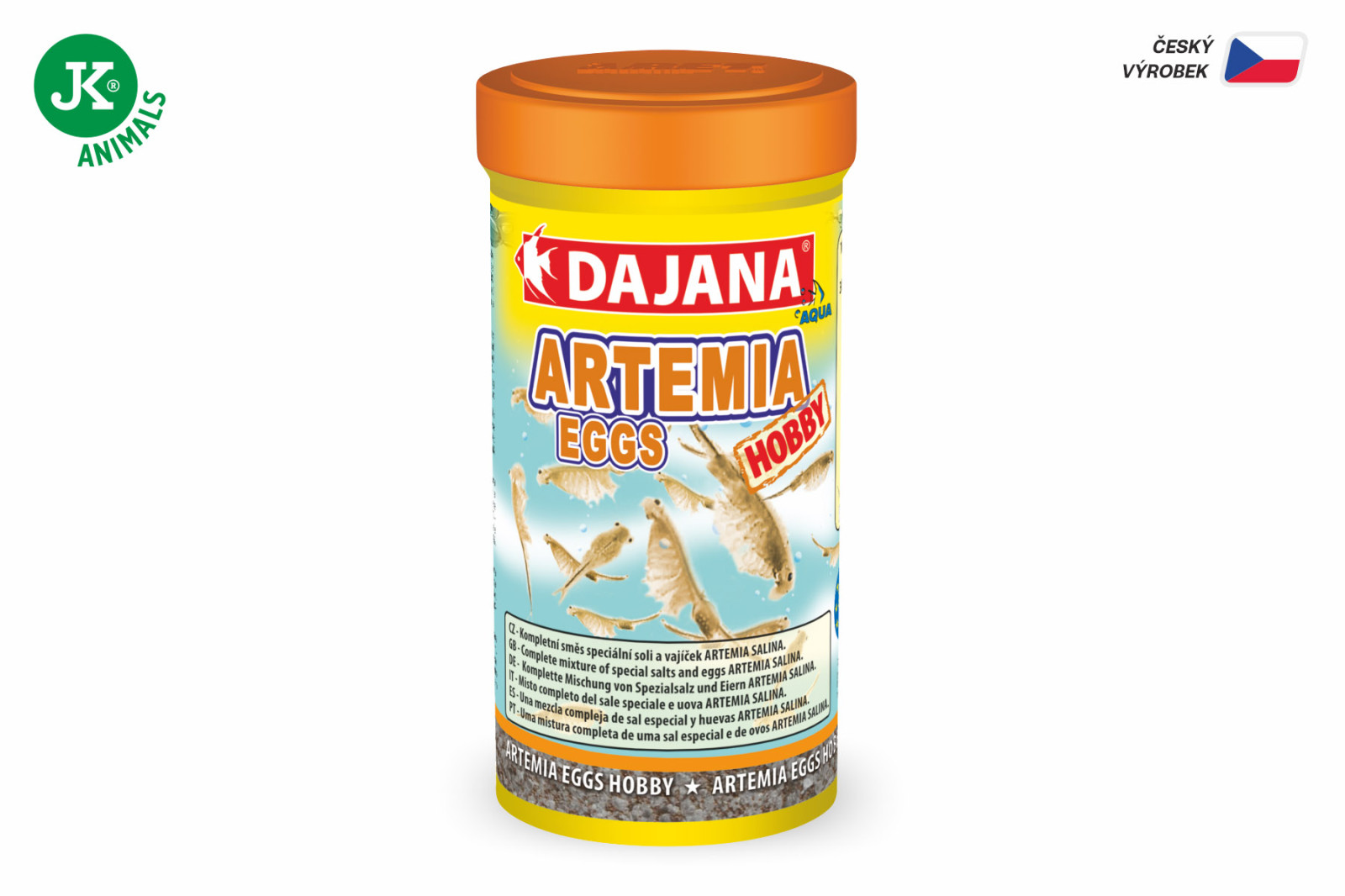 Dajana Artemia Eggs Hobby, přírodní potrava – krmivo, 100 ml