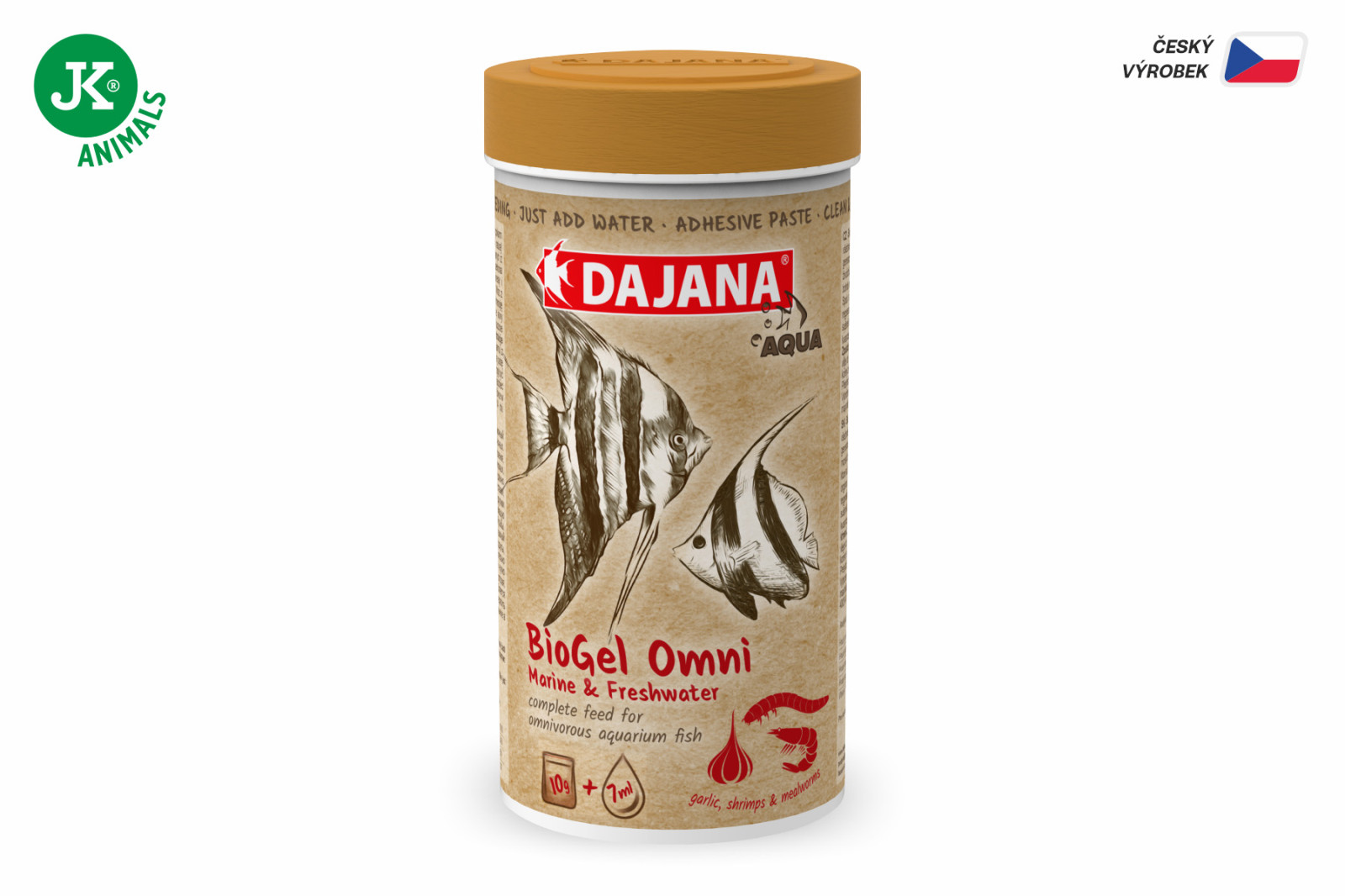 Dajana BioGel Omni, samolepící pasta – krmivo, 250 ml/50 g