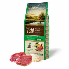 Sam's Field Low Grain Puppy Lamb - Free Range, superprémiové granule pro štěňata s jehněčím z volného chovu, 13 kg (Sams Field bez pšenice)