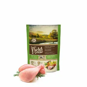 Sam's Field Low Grain Puppy Chicken & Potato, superprémiové granule pro štěňata, 800 g (Sams Field bez pšenice)