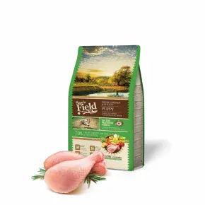 Sam's Field Low Grain Puppy Chicken & Potato, superprémiové granule pro štěňata, 2,5 kg (Sams Field bez pšenice)