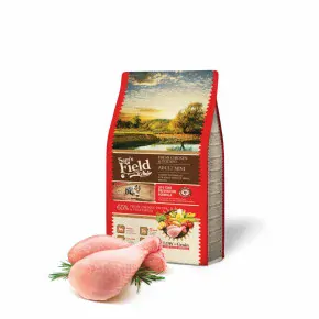Sam's Field Low Grain Adult Mini Chicken & Potato, superprémiové granule pro dospělé psy všech mini a malých plemen, 2,5 kg (Sams Field bez pšenice)