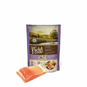 Sam's Field Low Adult Salmon & Potato, hypoalergenní superprémiové granule pro dospělé psy všech plemen, 800 g (Sams Field bez pšenice)