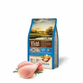 Sam's Field Low Grain 4300 Power Chicken & Potato, superprémiové granule pro dospělé psy s vysokými nároky na výdej energie, 2,5 kg (Sams Field bez bez pšenice)