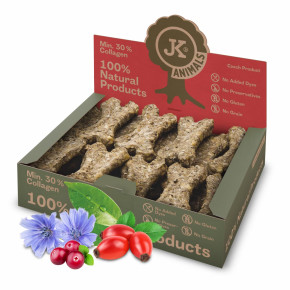 Kost natural se šípkem, brusinkou a zeleným čajem, 27 ks v boxu (přírodní pamlsek)