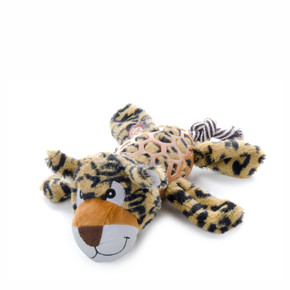 Levhart, plyšová pískací hračka s TPR prvky