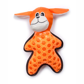 Pes, nylonová pískací hračka s TPR prvky