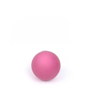 Míček č. 3 z tvrdé gumy, hračka pro psy, 7,5 cm, ideální pro aktivní hru