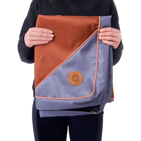 Potah na matraci Slip-on L, hnědý, 83 cm, voděodolný potah pro matraci