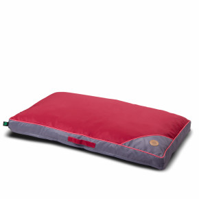 Matrace s potahem Slip-on XXL, 136×88 cm, bordó, kompletní matrace Slip-on