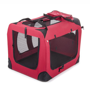 Přepravní plátěný box XL, velký, skládací box pro velké psy