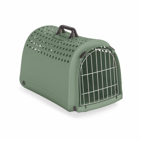 Plastová přepravka Imac Linus 2nd life, 50×32×35 cm, khaki