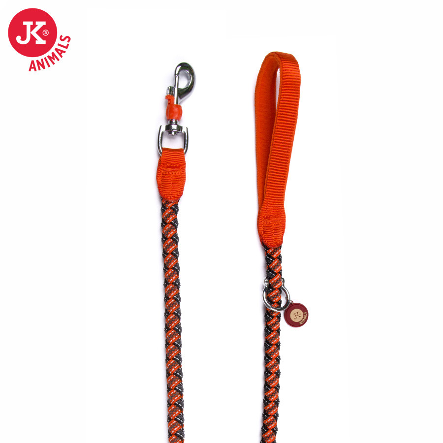 Provazové vodítko Comfort oranžové