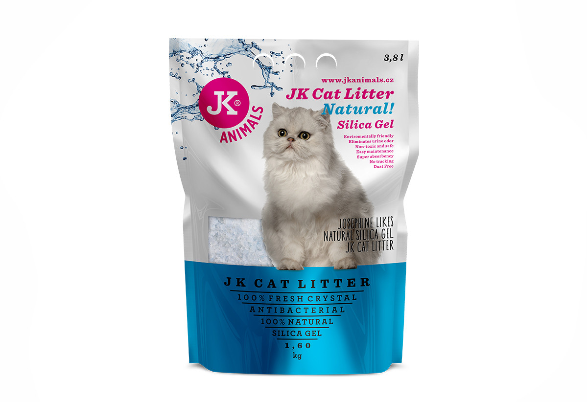 Litter Silica gel - natural, kočkolit 3,8 l