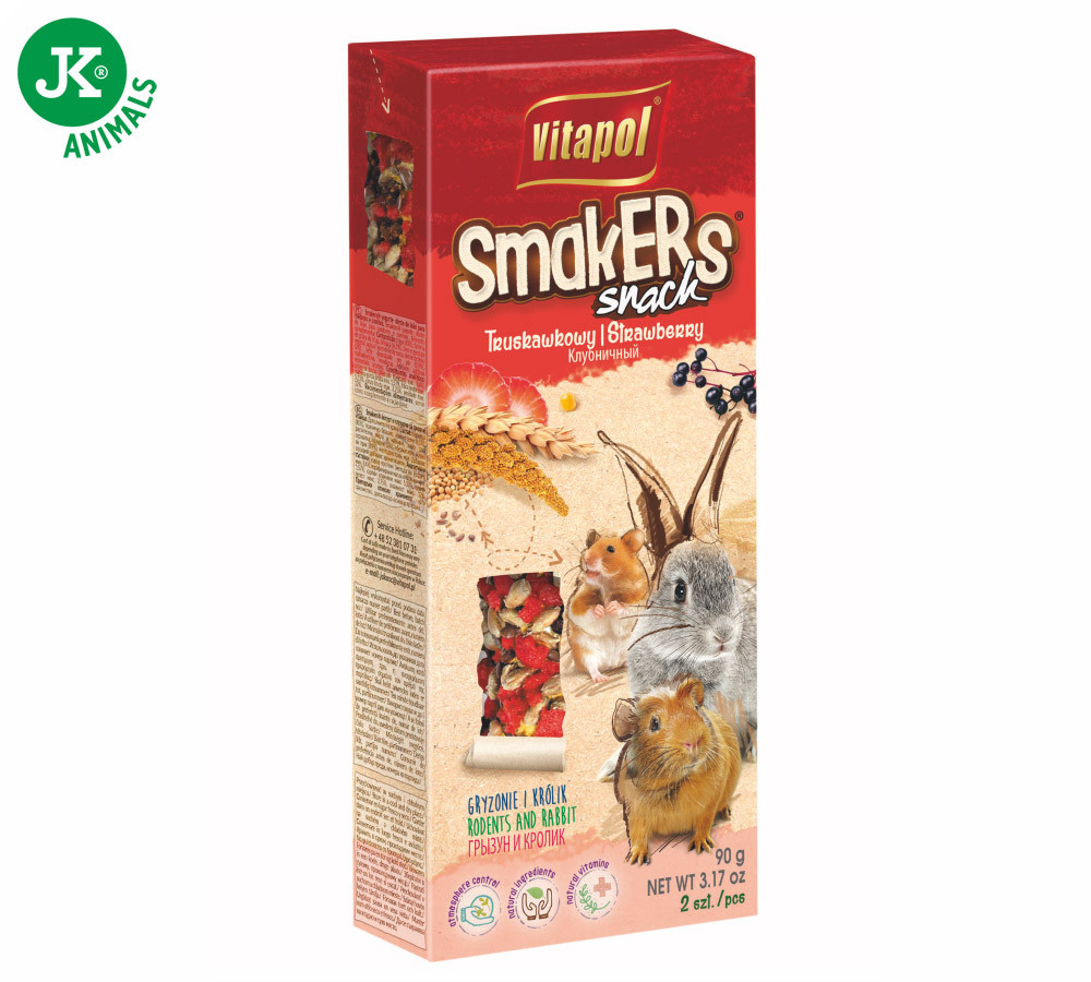 Vitapol - 2 klasy, hlodavec a králík, jahoda