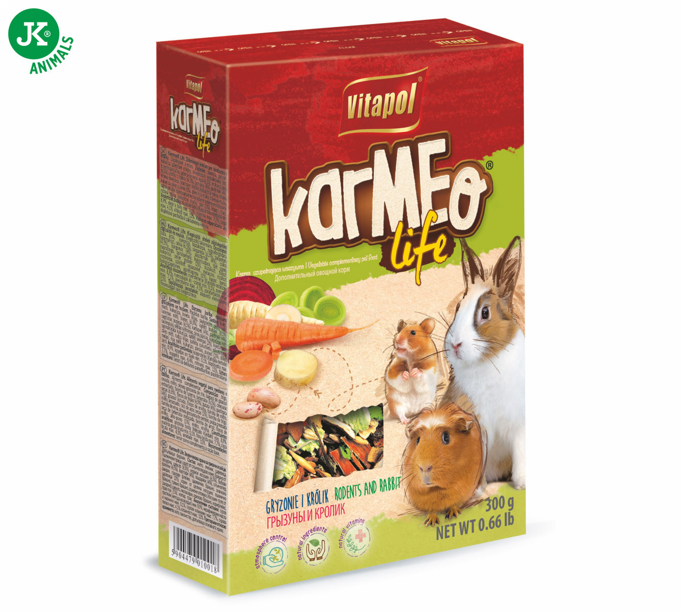 Vitapol - hlodavec, zelenina, 300 g