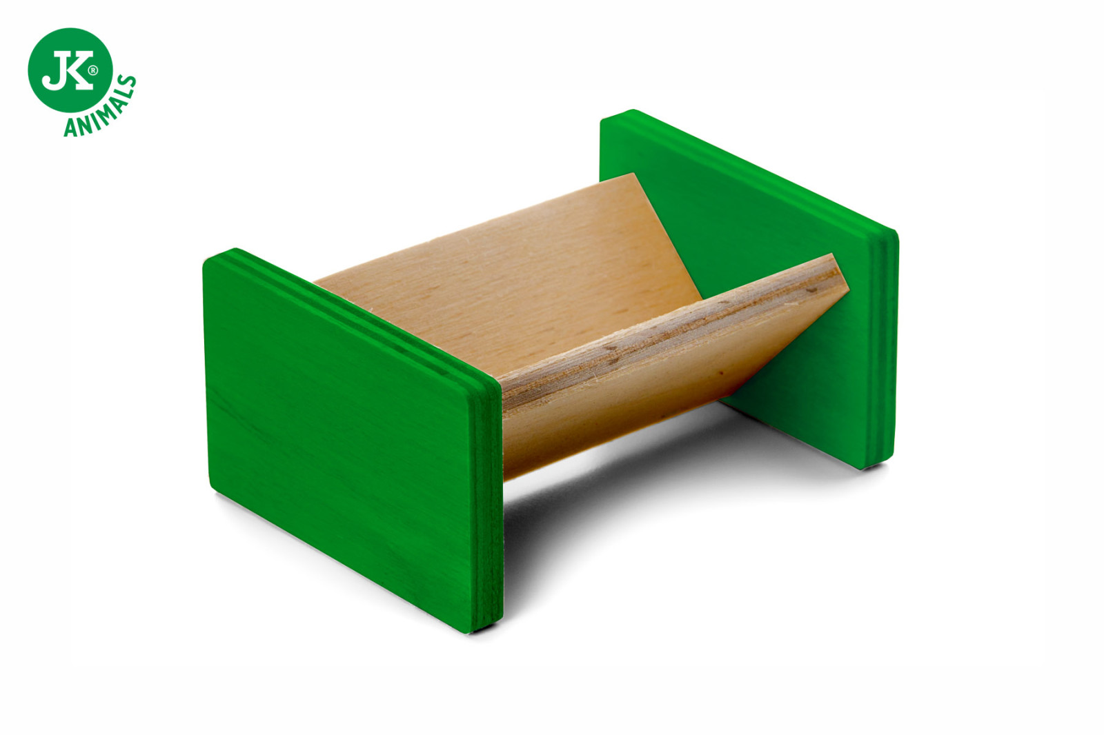 Dřevěné krmítko pro hlodavce, 8 cm, krmítko z překližky pro hlodavce