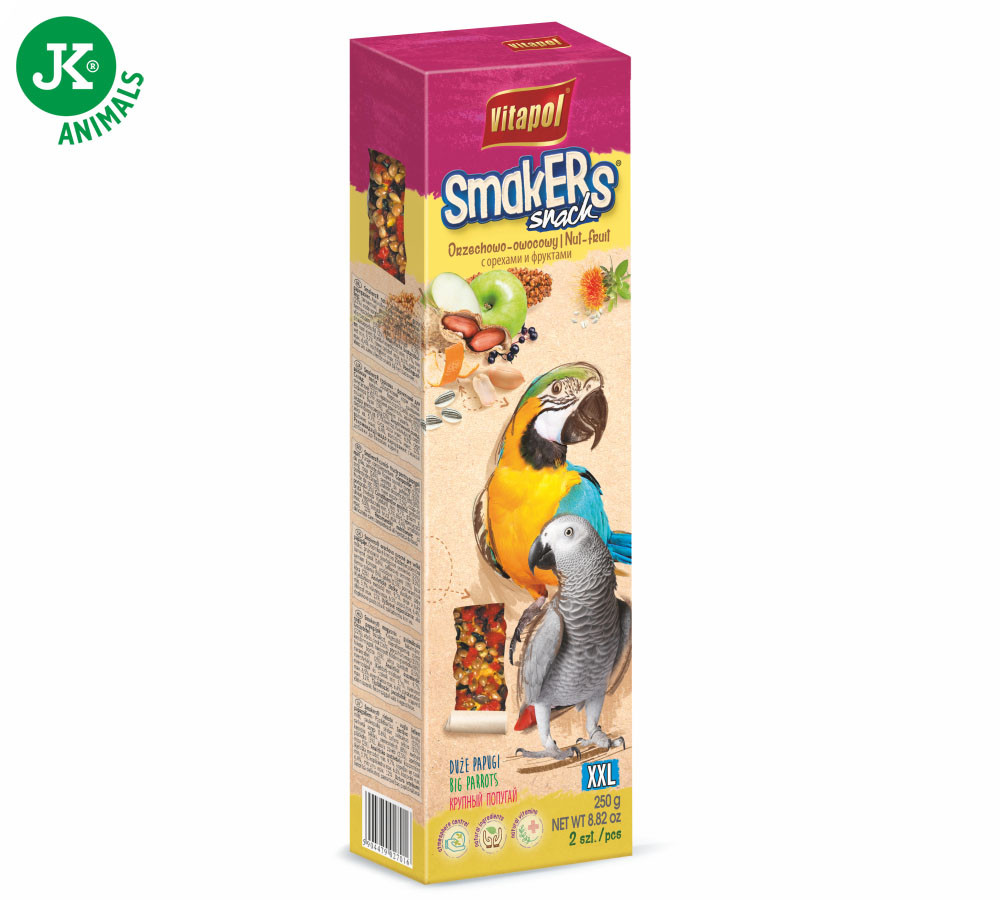 Vitapol - 2 XXL klasy, velký papoušek, ovoce