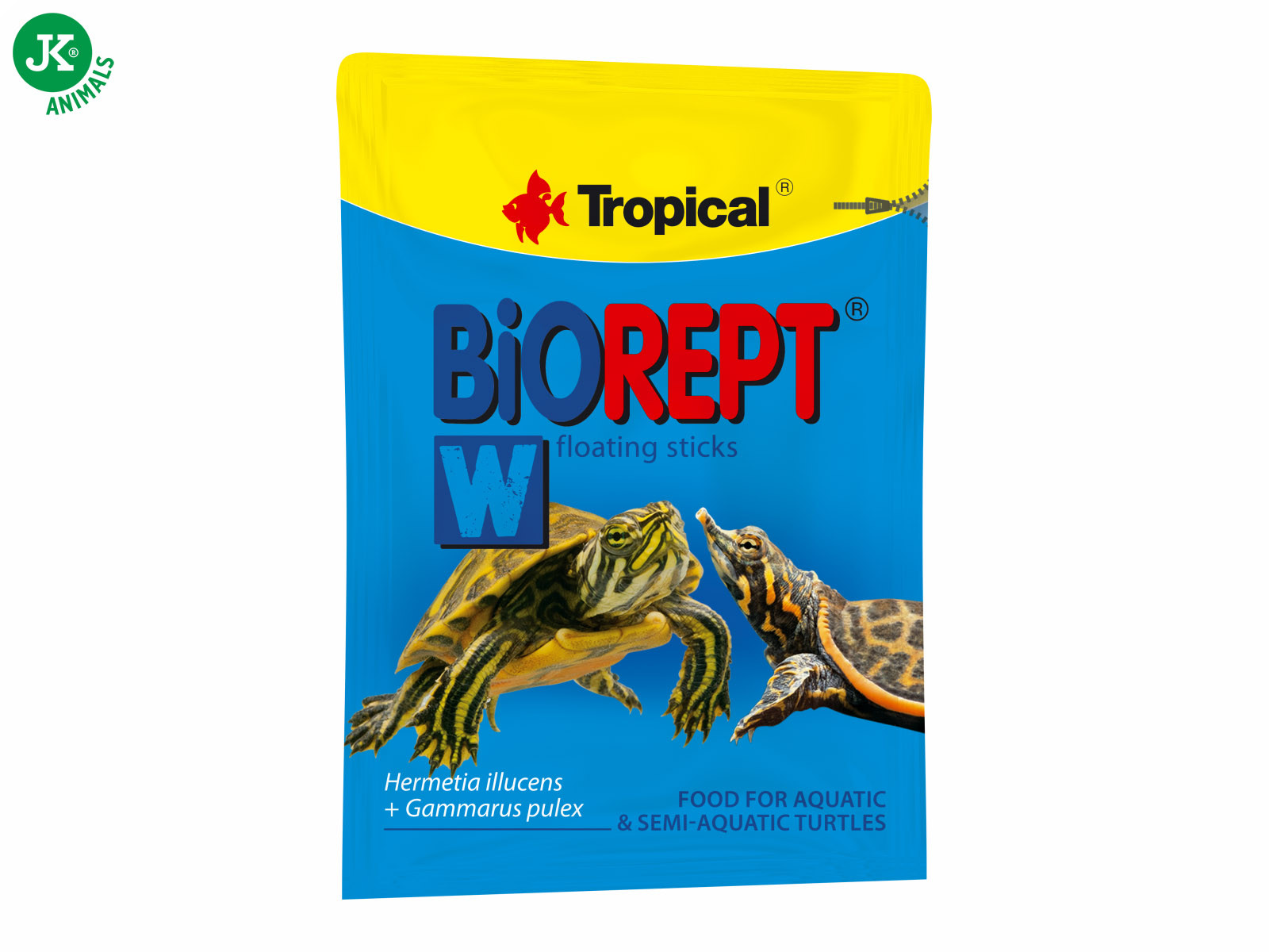 Tropical – Biorept W, 20 g vodní želva, sáček