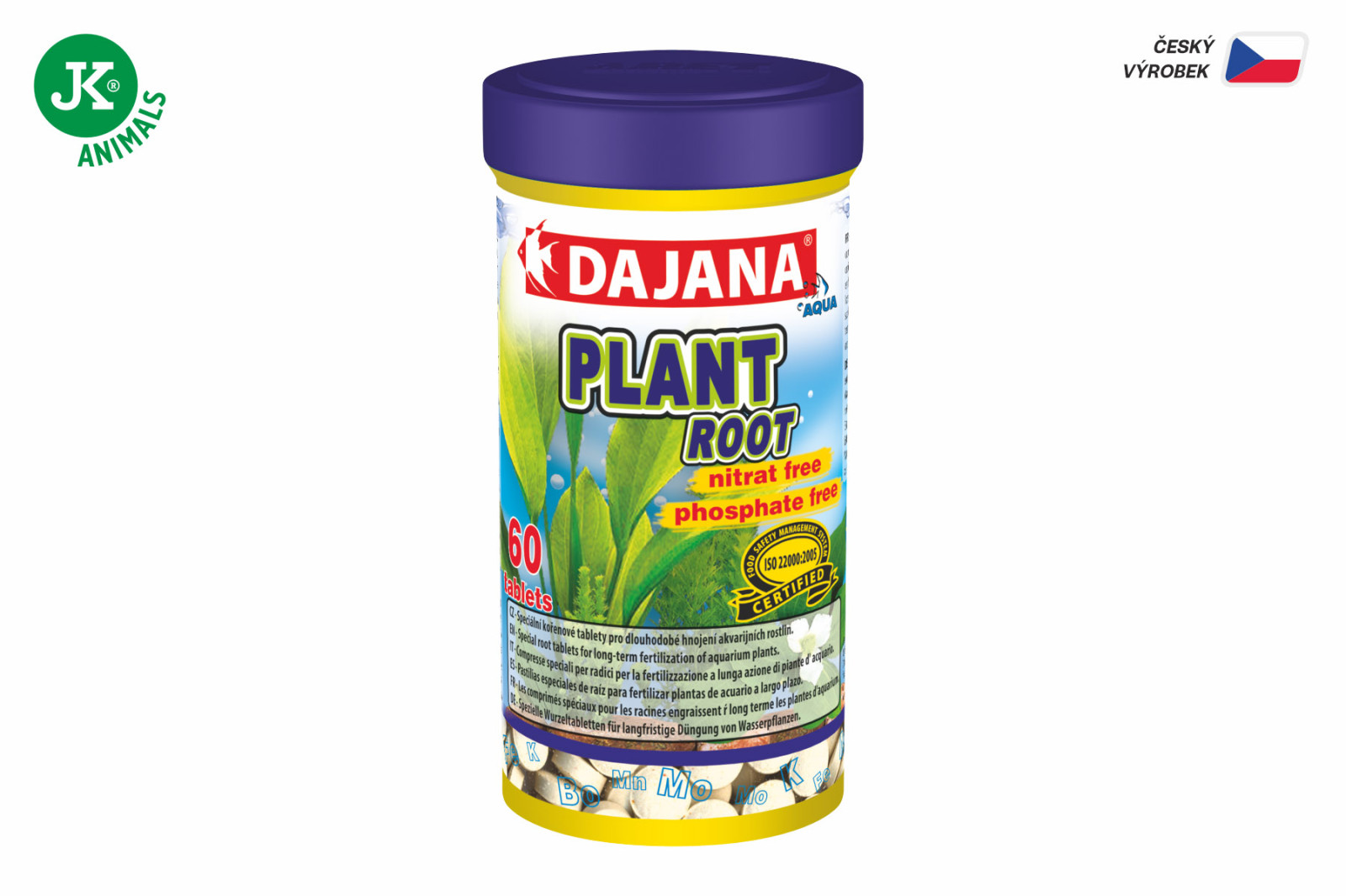 Dajana Plant Root, tablety – přípravek – hnojivo, 25 g/60 ks tablet