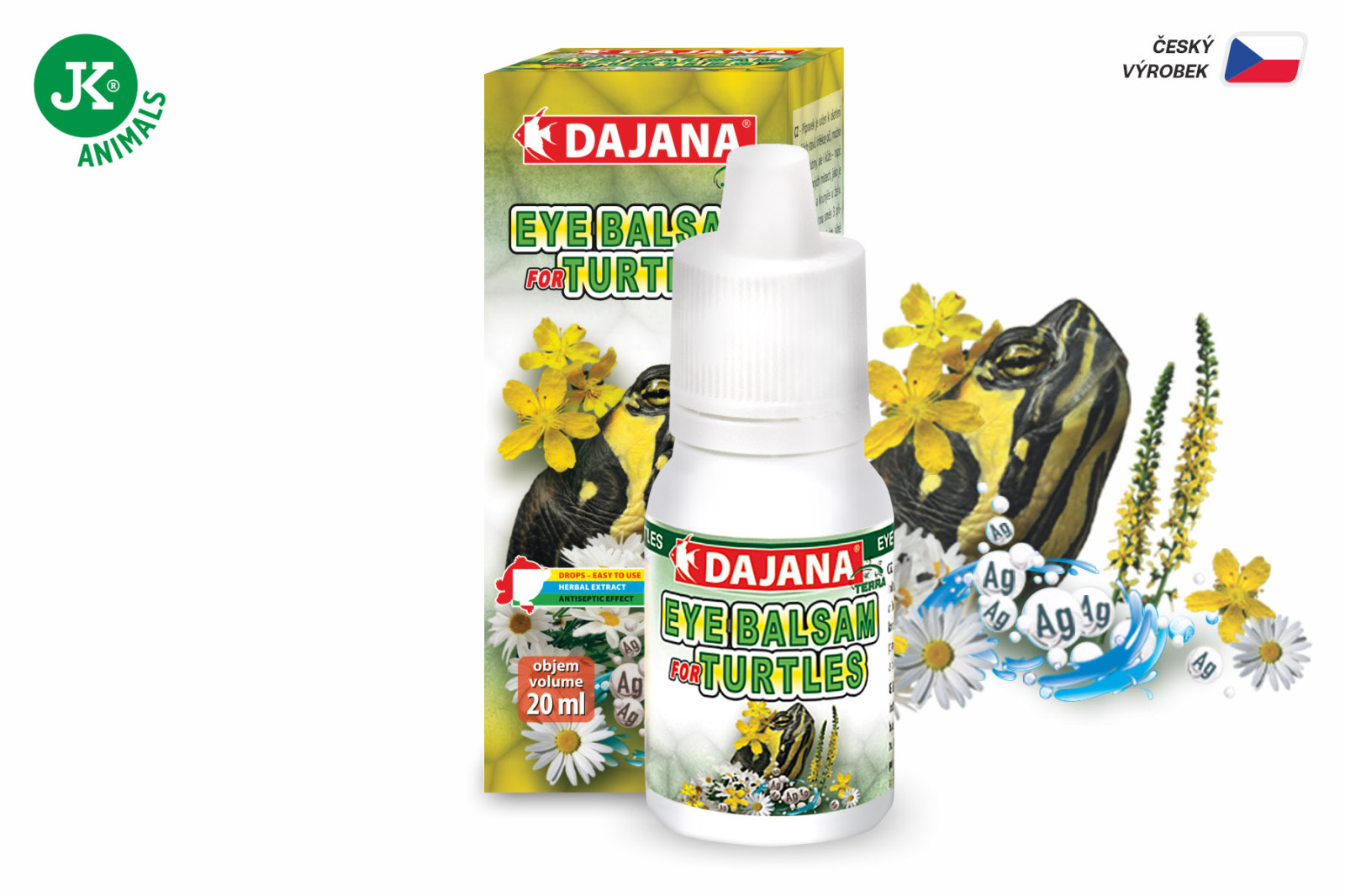 Dajana Eye Balsam, tekutá směs – přípravek, 20 ml