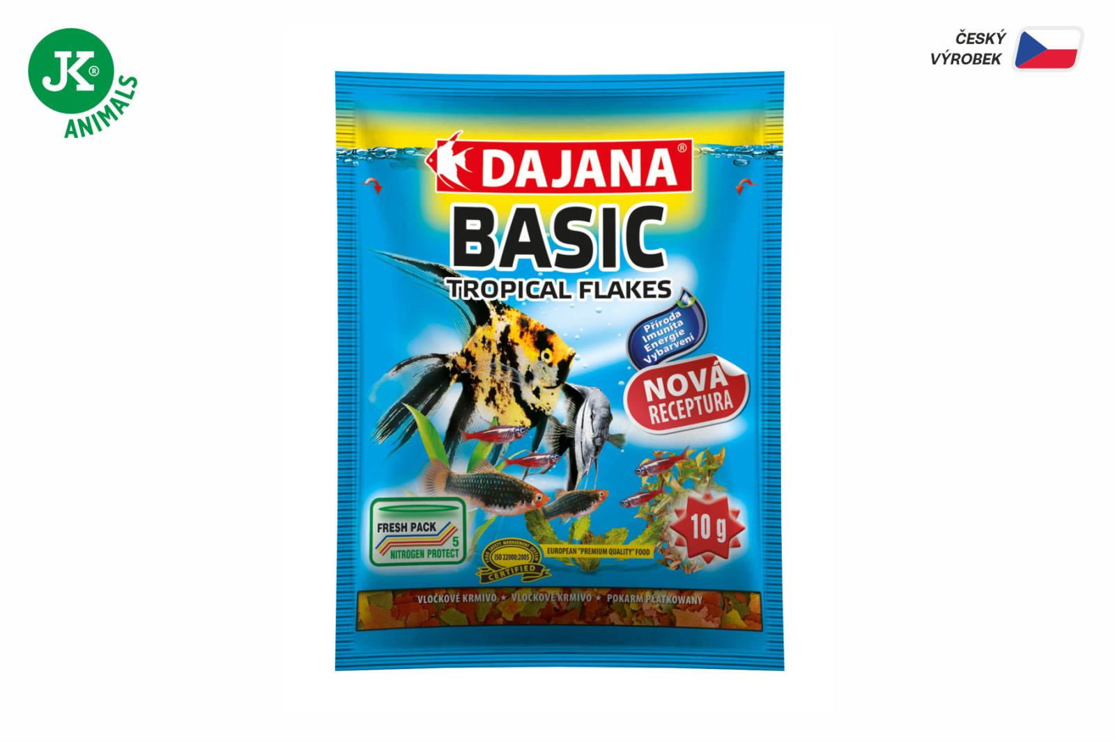 Dajana Basic Tropical Flakes, vločky – krmivo, 10 g