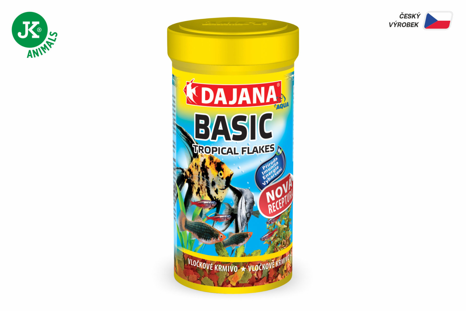 Dajana Basic Tropical Flakes, vločky – krmivo, 1 l