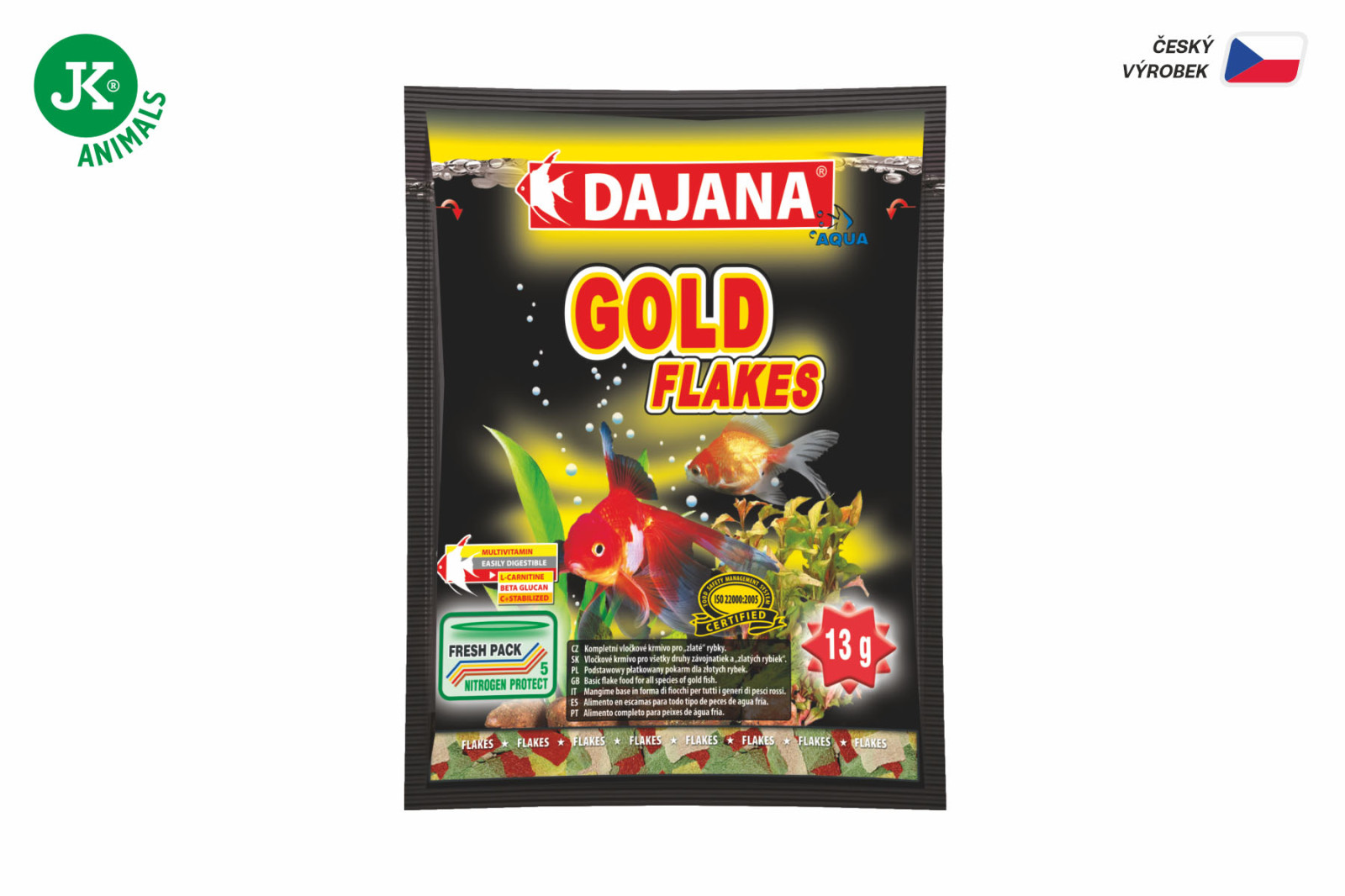 Dajana Gold Flakes, vločky – krmivo, 13 g