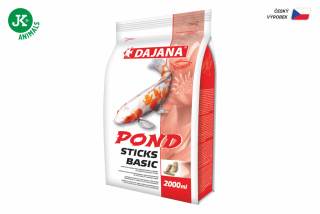 Dajana Pond Sticks Basic, sticky – krmivo, 2 l