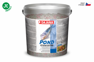 Dajana Pond Sticks Extra, sticky – krmivo, 10 l