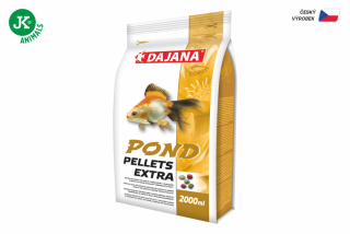 Dajana Pond Pellets Extra, peletky – krmivo, 2 l
