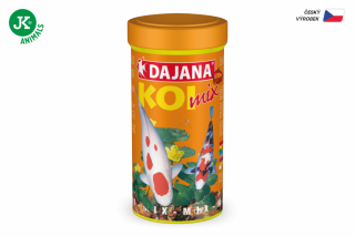 Dajana Koi Mix, vločky, sticky a korýši – krmivo, 1 l